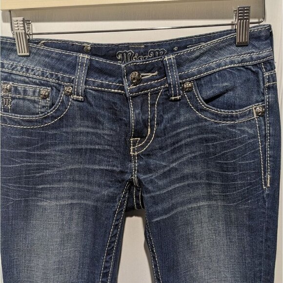 Miss Me | Embellished Pocket Skinny Jeans - Picture 8 of 13